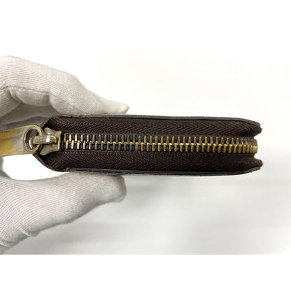 Louis Vuitton Monogram Zippy Wallet Round Zip Brown — view 5