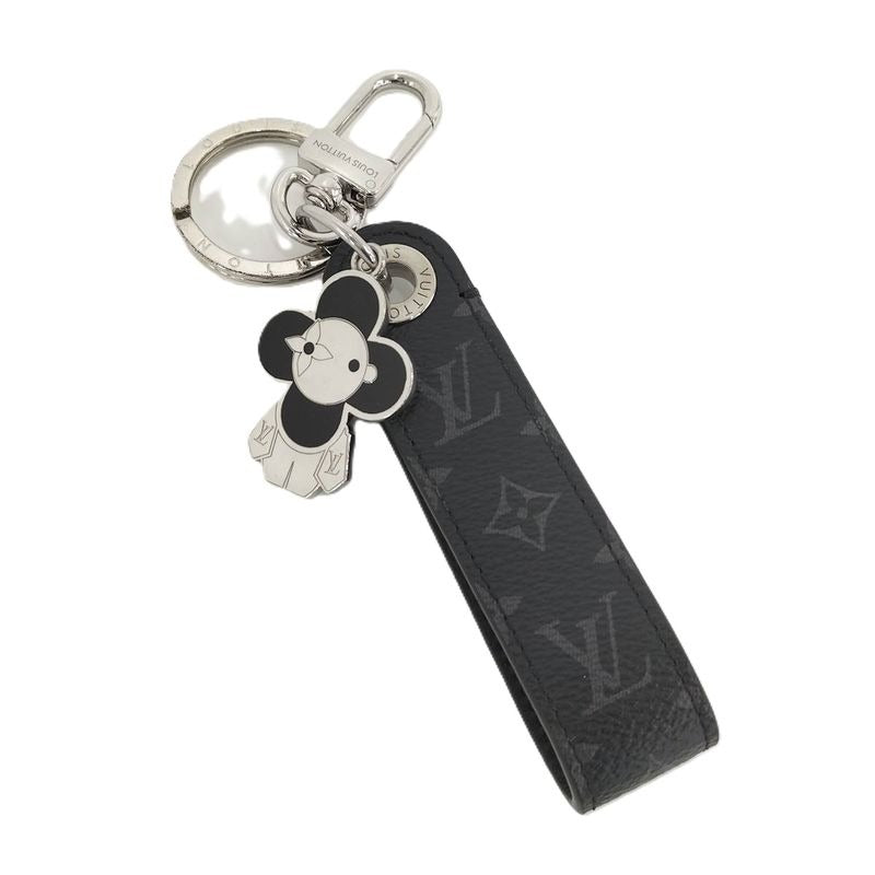 Louis Vuitton Dragonne Vivienne Key Ring Monogram Eclipse