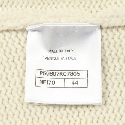 Chanel Knit Coconage Wool Sweater White Pink. Yellow — view 5