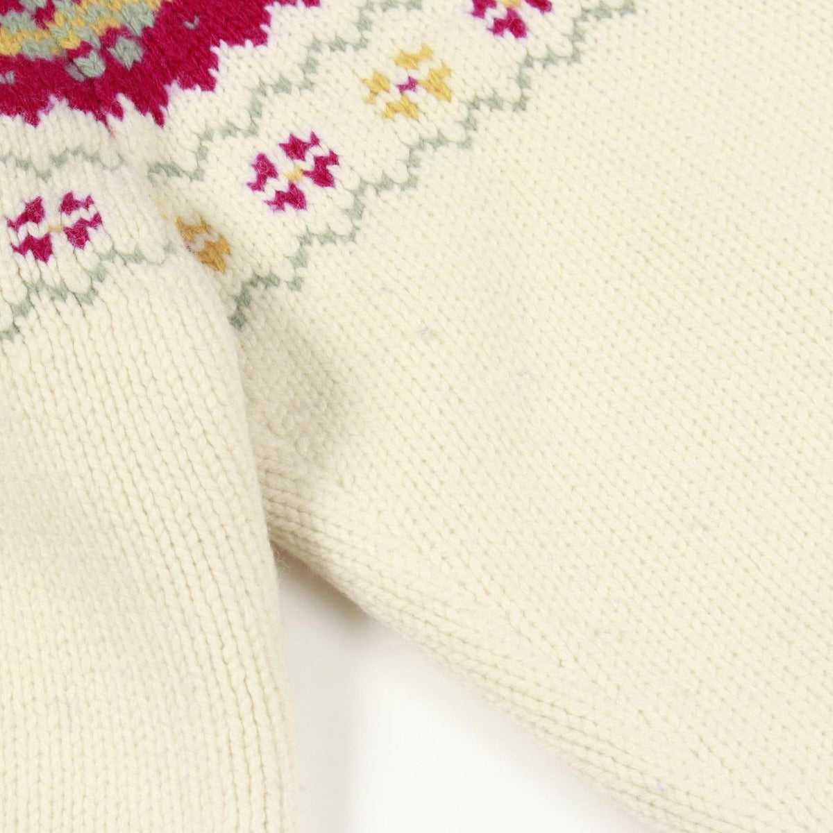 Chanel Knit Coconage Wool Sweater White Pink. Yellow — view 7