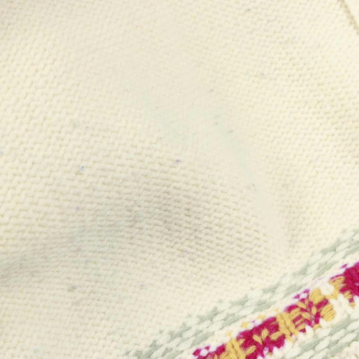 Chanel Knit Coconage Wool Sweater White Pink. Yellow — view 8