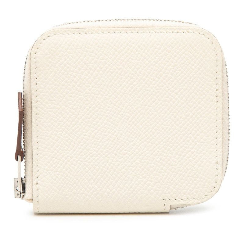 Hermes Azap Mini Silk in Nata Ivory Veau Coin Purse