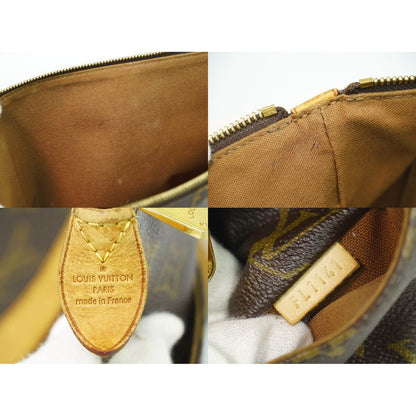 Louis Vuitton LV Totally PM Monogram Tote Shoulder Bag Brown — view 9