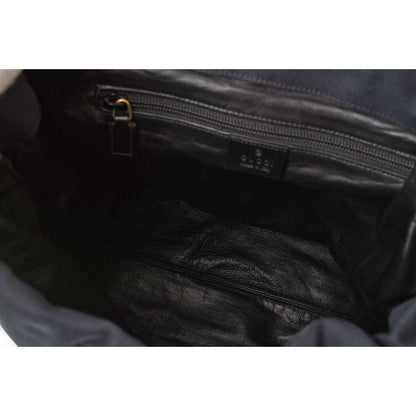 Gucci Shoulder Bag Vintage 2-Way One Body Black 92473 — view 13