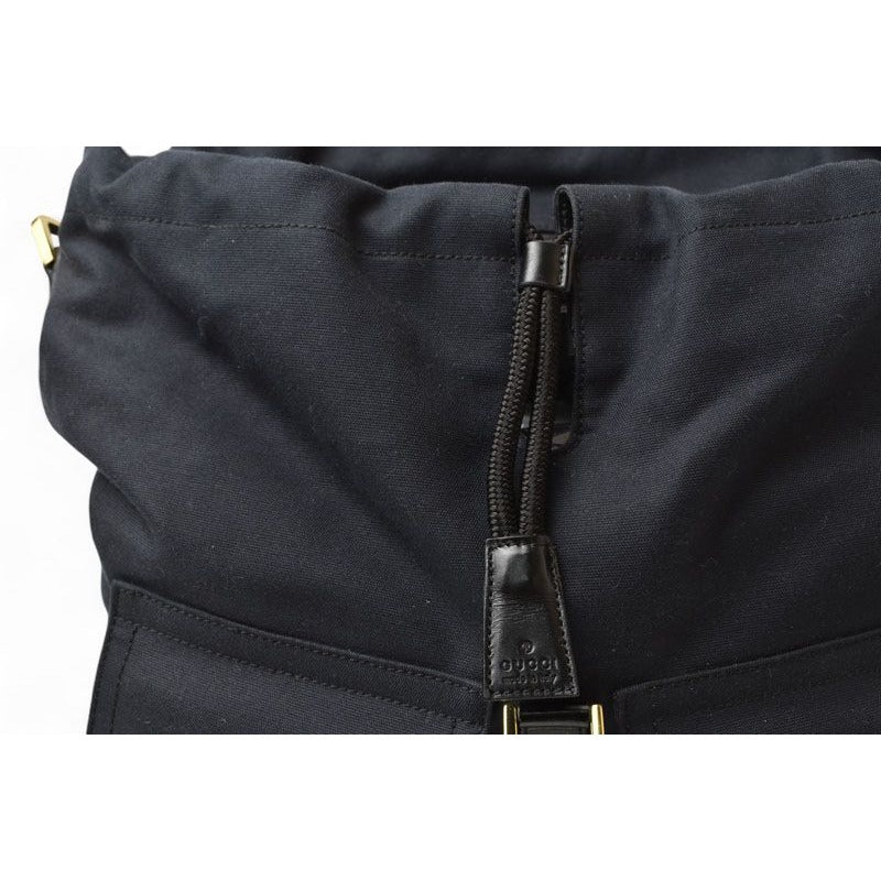 Gucci Shoulder Bag Vintage 2-Way One Body Black 92473 — view 7