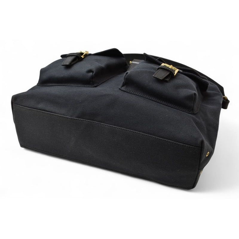 Gucci Shoulder Bag Vintage 2-Way One Body Black 92473 — view 9