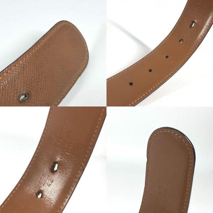 Bvlgari Logo Leather Beige