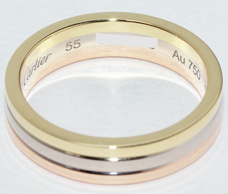 Cartier Ring 18K Yellow Gold 18K White Gold 18K Pink Gold Louis Cartier Vendome