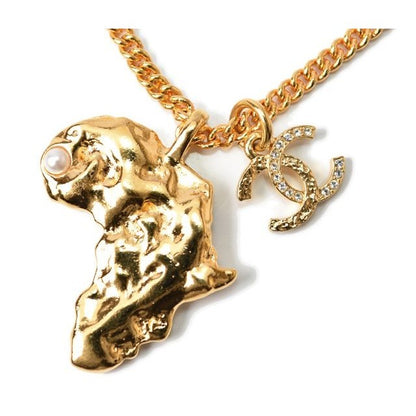 Chanel Chain Africa Motif Coco Mark CC