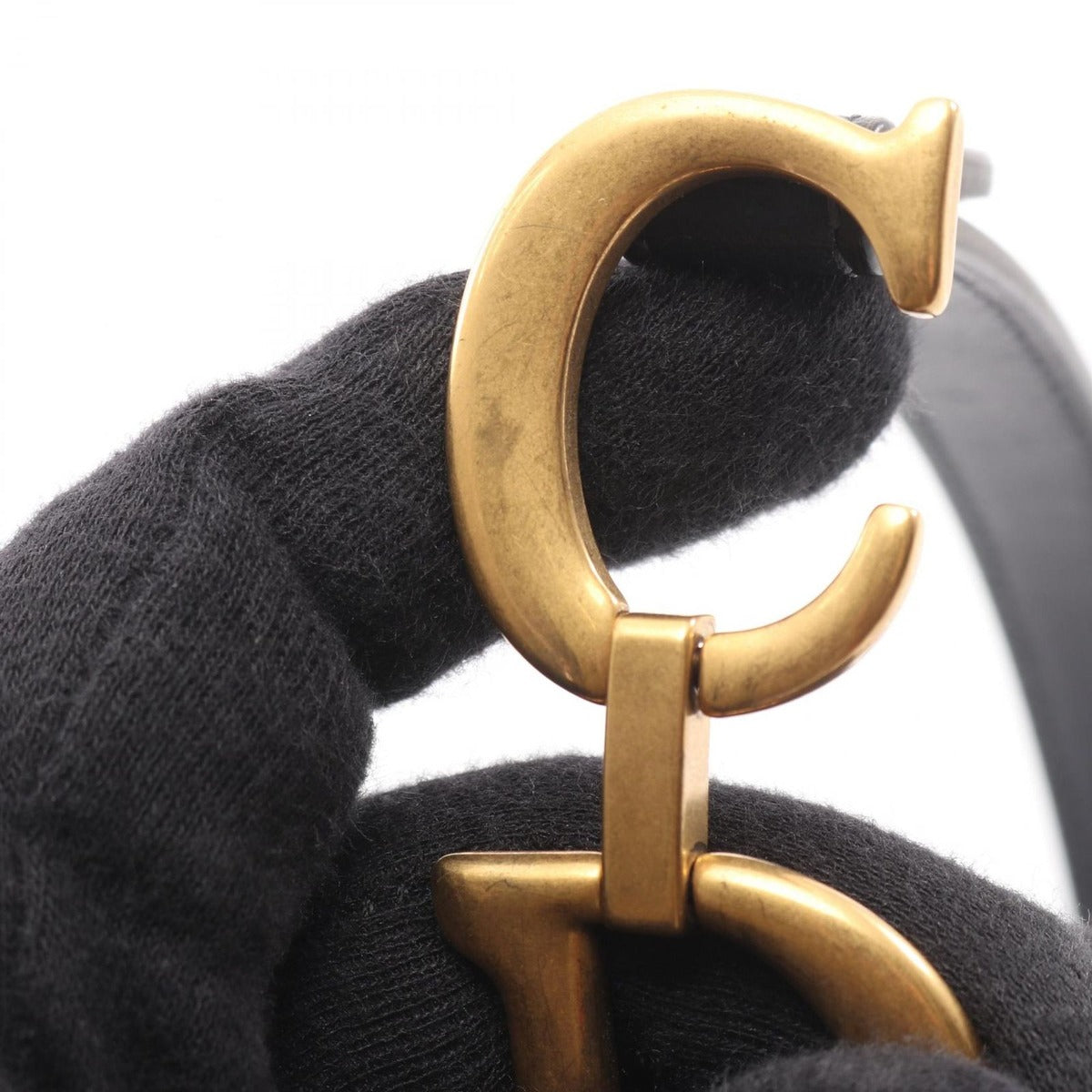 Dior Saddle Bag Mini Bree Kujagado Navy Canvas Leather — view 9