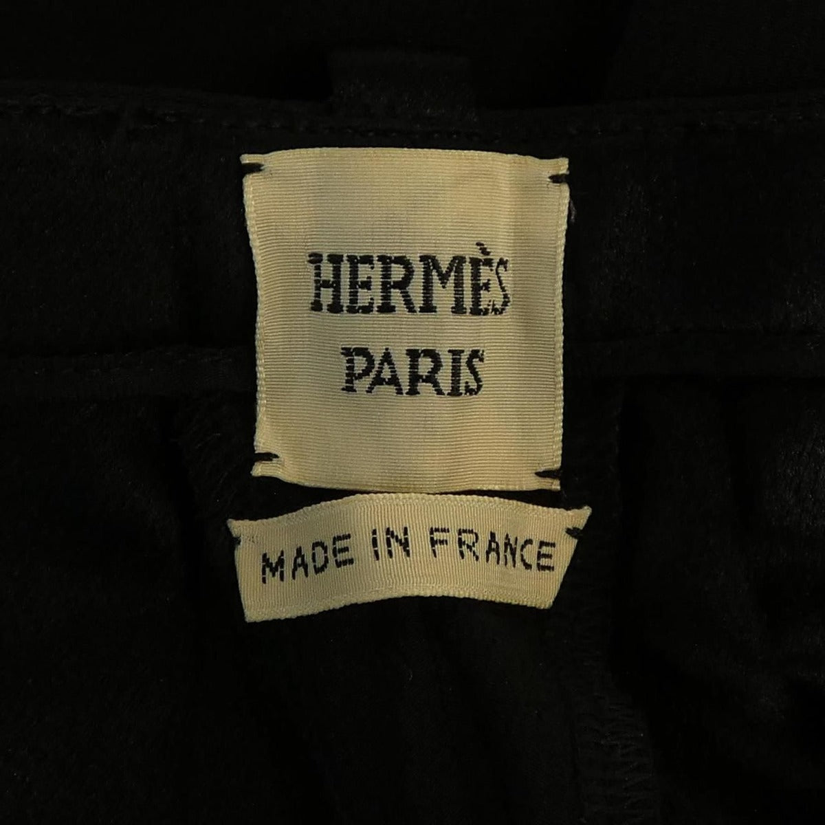 Hermes Pants Silk Black — view 4