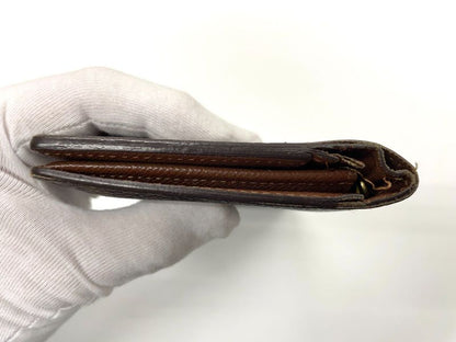 Louis Vuitton Monogram Portefeuille Brazza Long Wallet Folded M66540 Brown Made