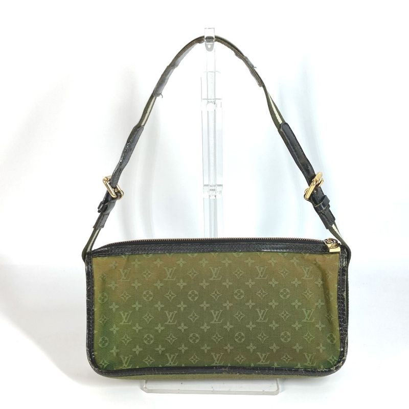 Louis Vuitton Shoulder Bag Catrine M92332 Monogram Mini Canvas TST Khaki