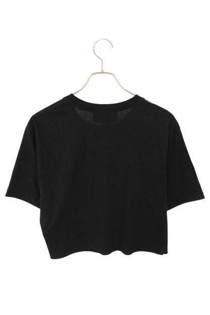 Gucci 691843 Xjen6 Sequined Logo Cropped T-shirt Women's XXS