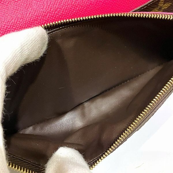 Louis Vuitton Monogram Portefeuille Emily Flower M64202 Long Wallet Bifold