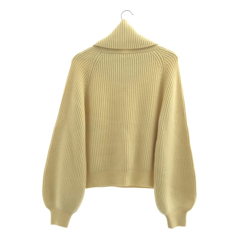 Celine - Cashmere Turtleneck Knit - XS - Ivory - Women's