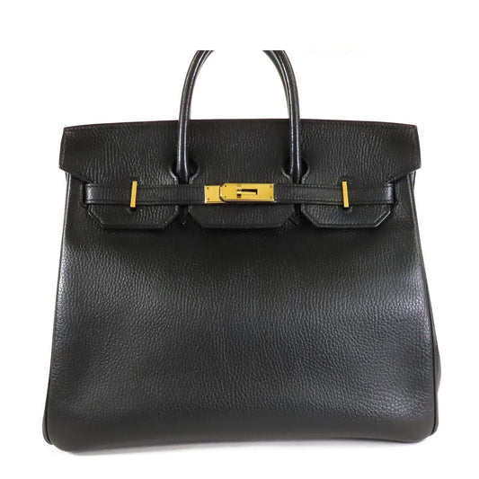 Hermes Haut Courroies Hac 32 Black Gold Ardennes Handbag