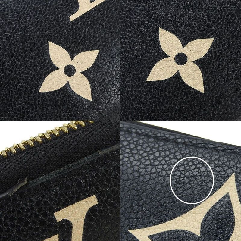 Louis Vuitton Round Zipper Long Wallet Zippy Wallet M80481 Monogram/empreinte