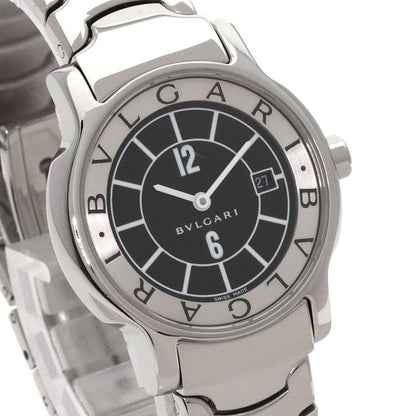 Bvlgari Bulgari St29s Solo Tempo Watch SS Ladies