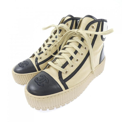Chanel Sneakers Black 36 Beige — view 3