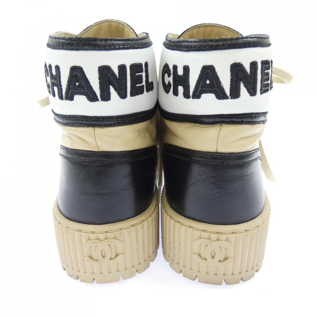 Chanel Sneakers Black 36 Beige — view 5