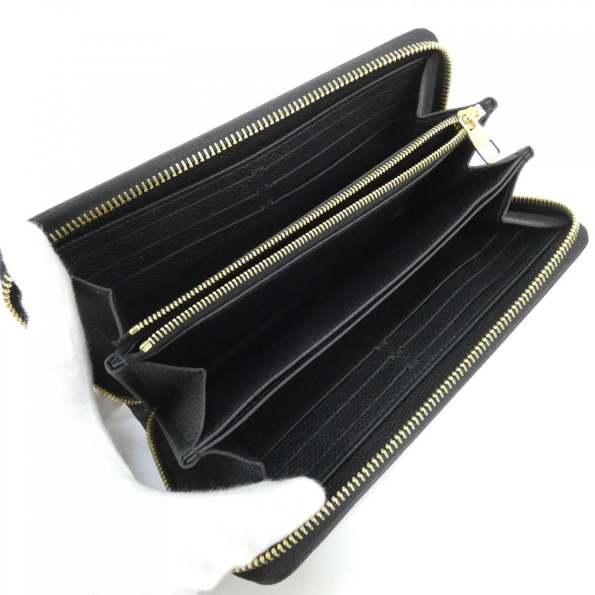 Louis Vuitton Bicolor Monogram Empreinte Zippy Wallet — view 5