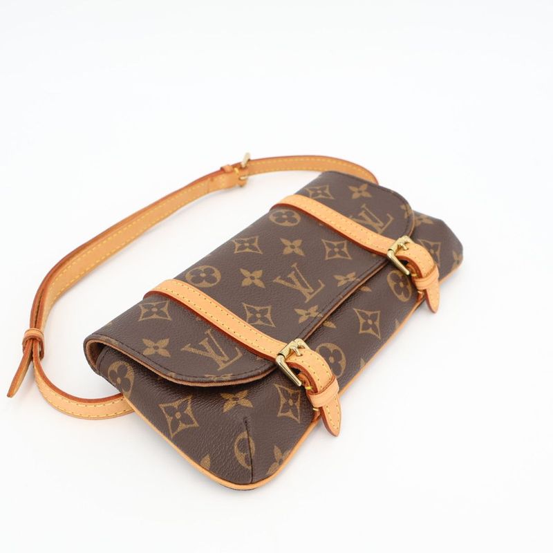 Louis Vuitton Pochette Marel M51159 Waist Pouch Waist Bag Body Bag Monogram