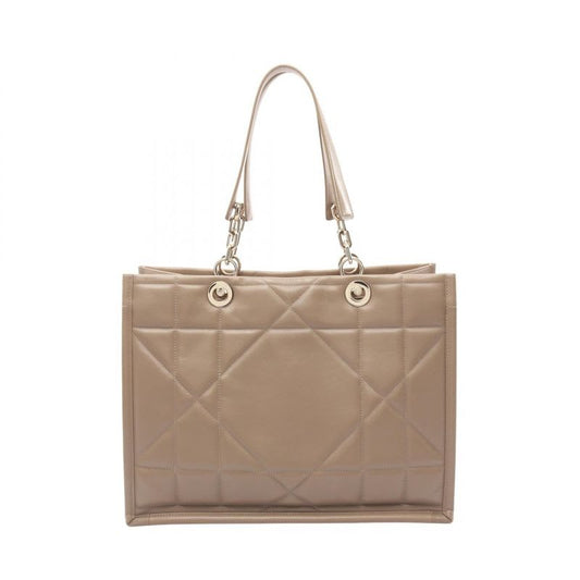 Dior Tote Bag Essential Medium Archicannage Grey Leather Archicanage