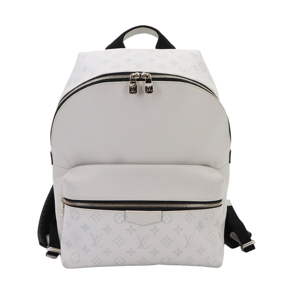 Louis Vuitton Taigarama Discovery Backpack Leather Blanc