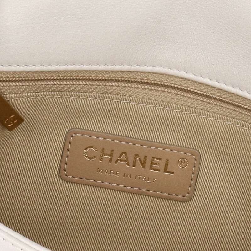 Chanel Metal Logo Quilted Shoulder Bag For Men
