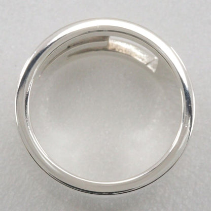 Gucci Branded G Wide Ring Silver 925 Size 12 Ladies 10.8g Ring