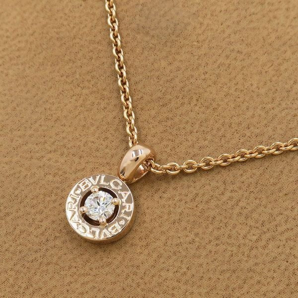 Bvlgari Necklace Diamond Pink 38