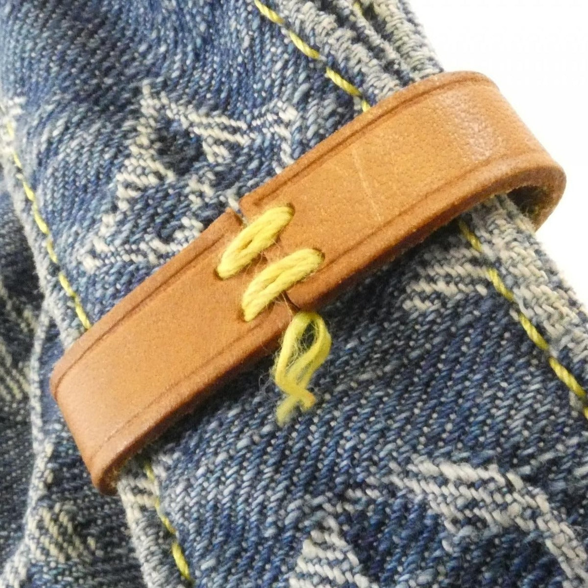 Louis Vuitton Monogram Denim Bum Bag Bleu — view 7