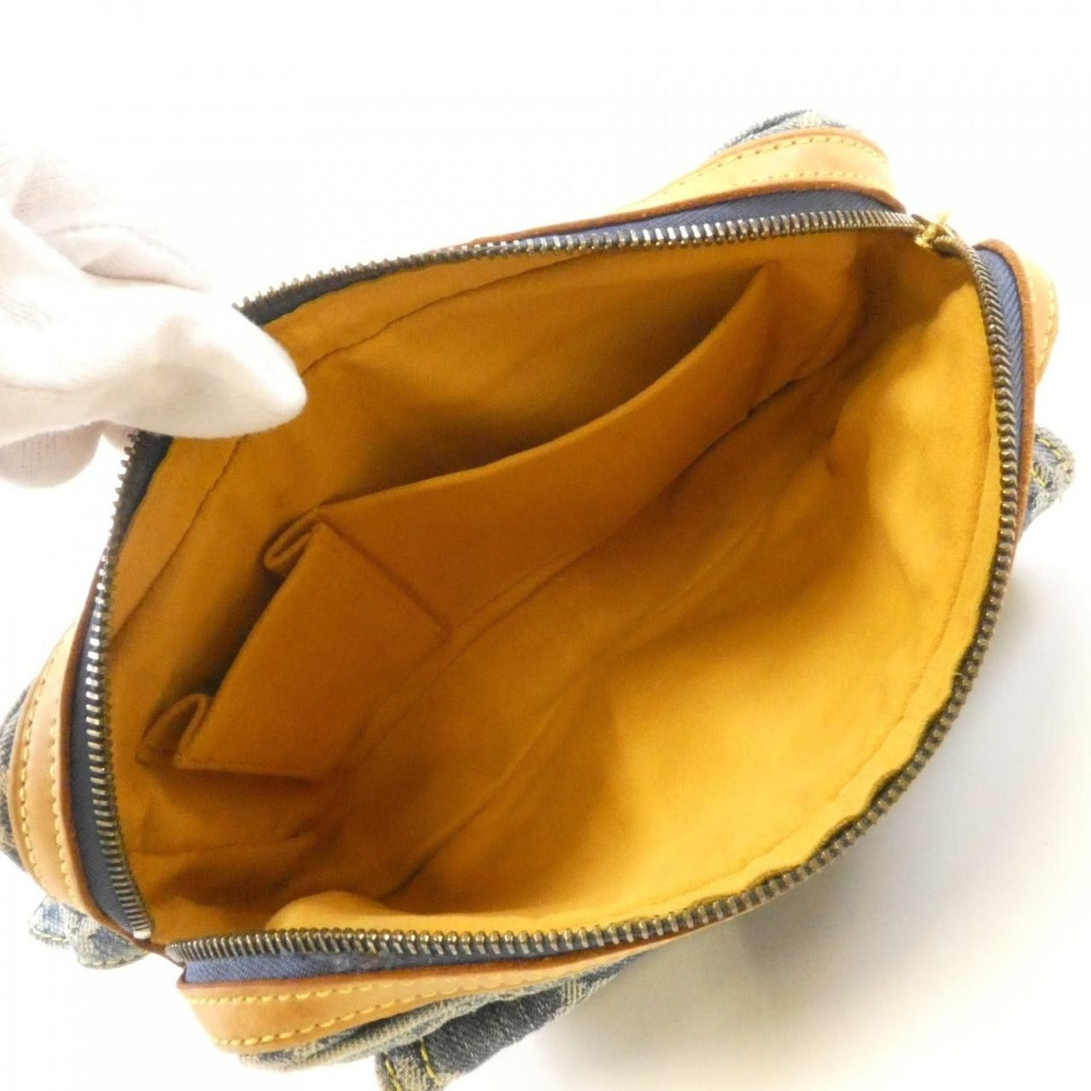 Louis Vuitton Monogram Denim Bum Bag Bleu — view 8