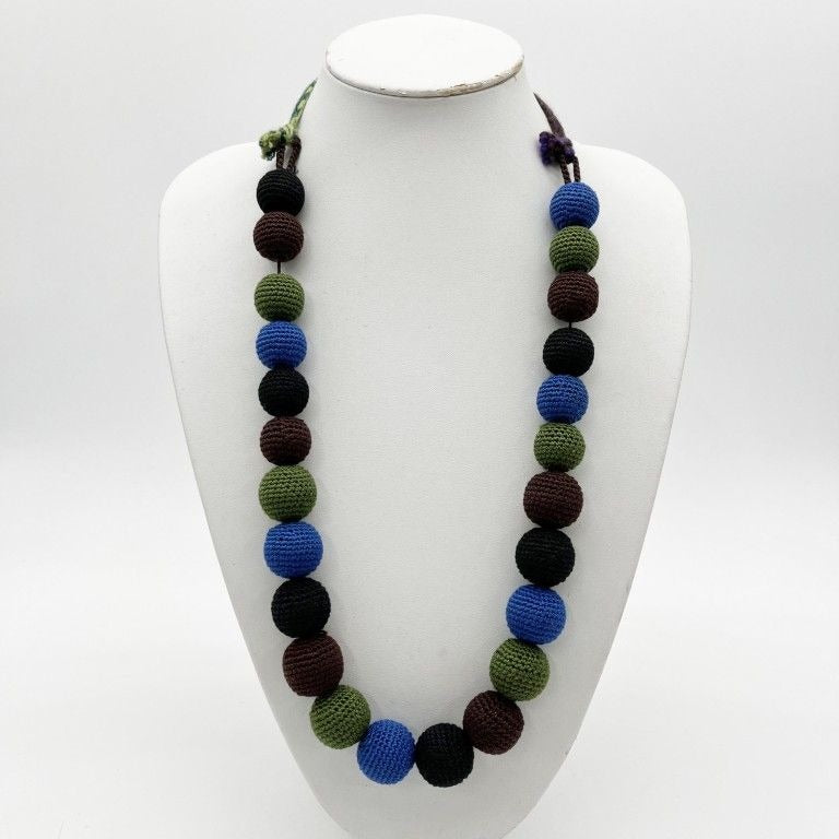 Prada Necklace Multicolor Cotton