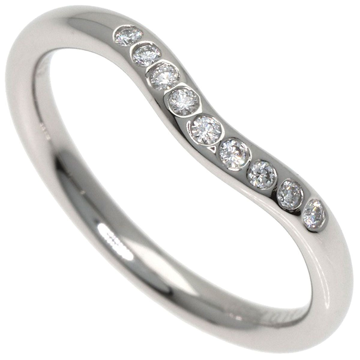 Tiffany & Co. Curved Band Diamond Ring