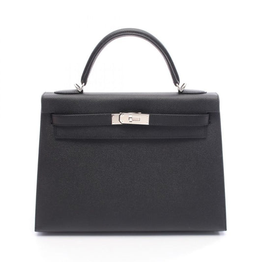 Hermes Handbag Kelly 32 Black Other