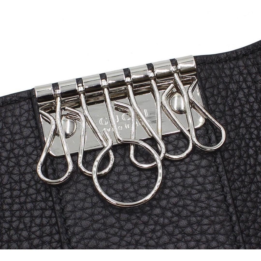 Gucci Double Leather Key Case Key Holder — view 5
