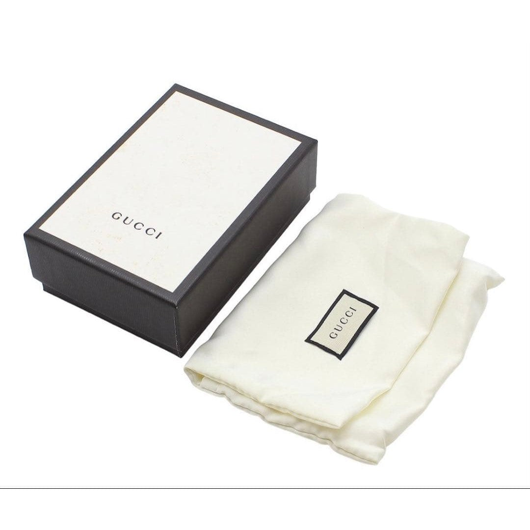Gucci Double Leather Key Case Key Holder — view 9
