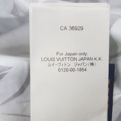 Louis Vuitton Damier Pacific Print Open Collar Short Sleeve — view 10