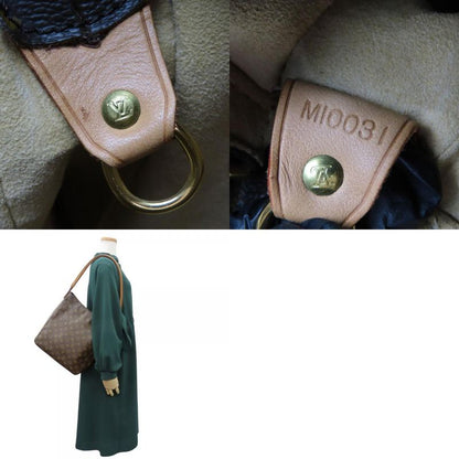Louis Vuitton Shoulder Bag Looping GM M51145 Monogram Nubuck Brown Shoulder