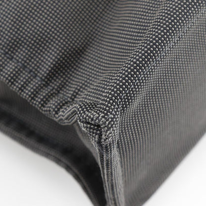 Hermes Yale Line Tote MM Nylon Canvas Gray Unisex Handbag