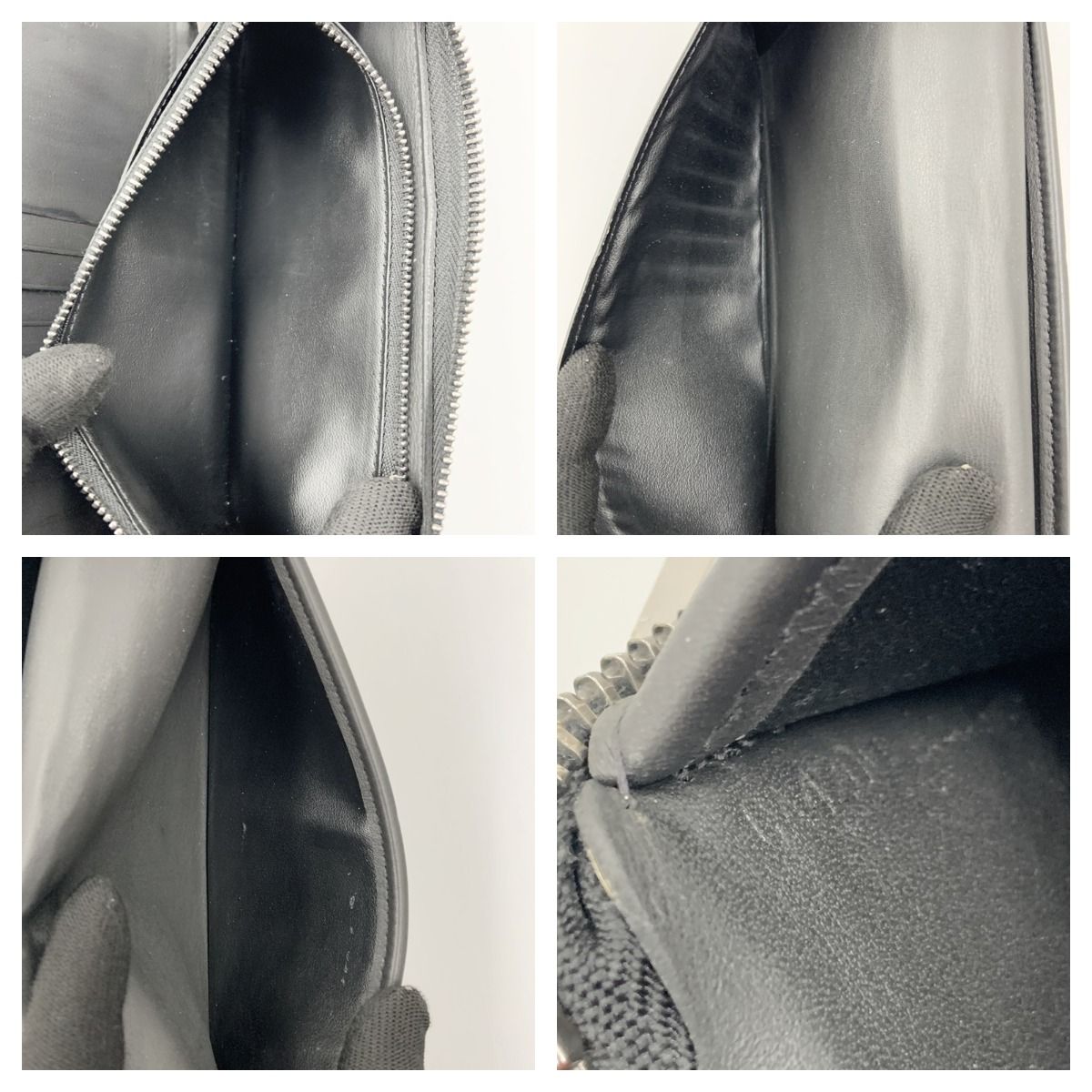 Louis Vuitton Damier Infini Zippy Wallet Vertical Round Zipper Long Wallet