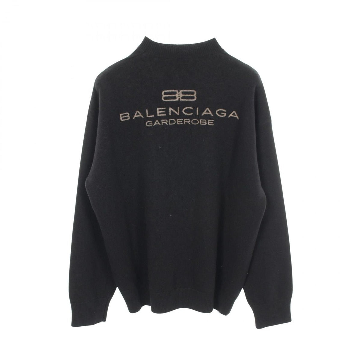 Balenciaga Knit Garde Robe Black Wool — view 2