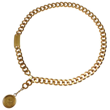 Chanel Coco Mark Medal Chain Belt