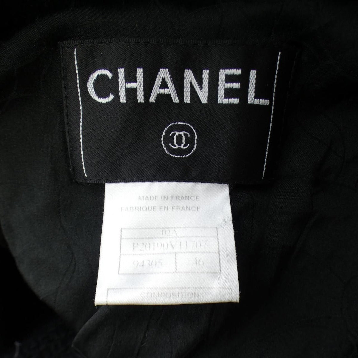 Chanel Vintage Jacket Cashmere Black — view 4
