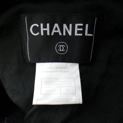 Chanel Vintage Jacket Cashmere Black — view 4