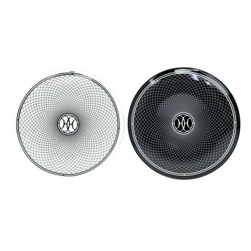 Hermes Panplate H DECO Set Of 2 White Black Plate Pair Pottery Accessori