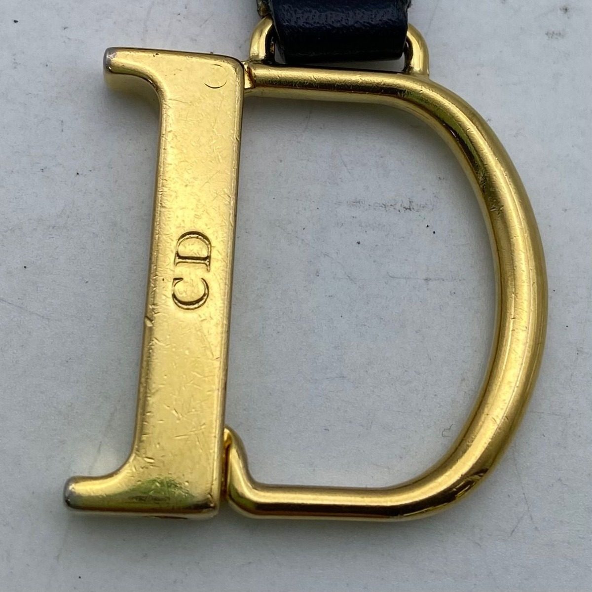 Dior Coin Case Pouch Saddle Trotter Key Ring — view 11