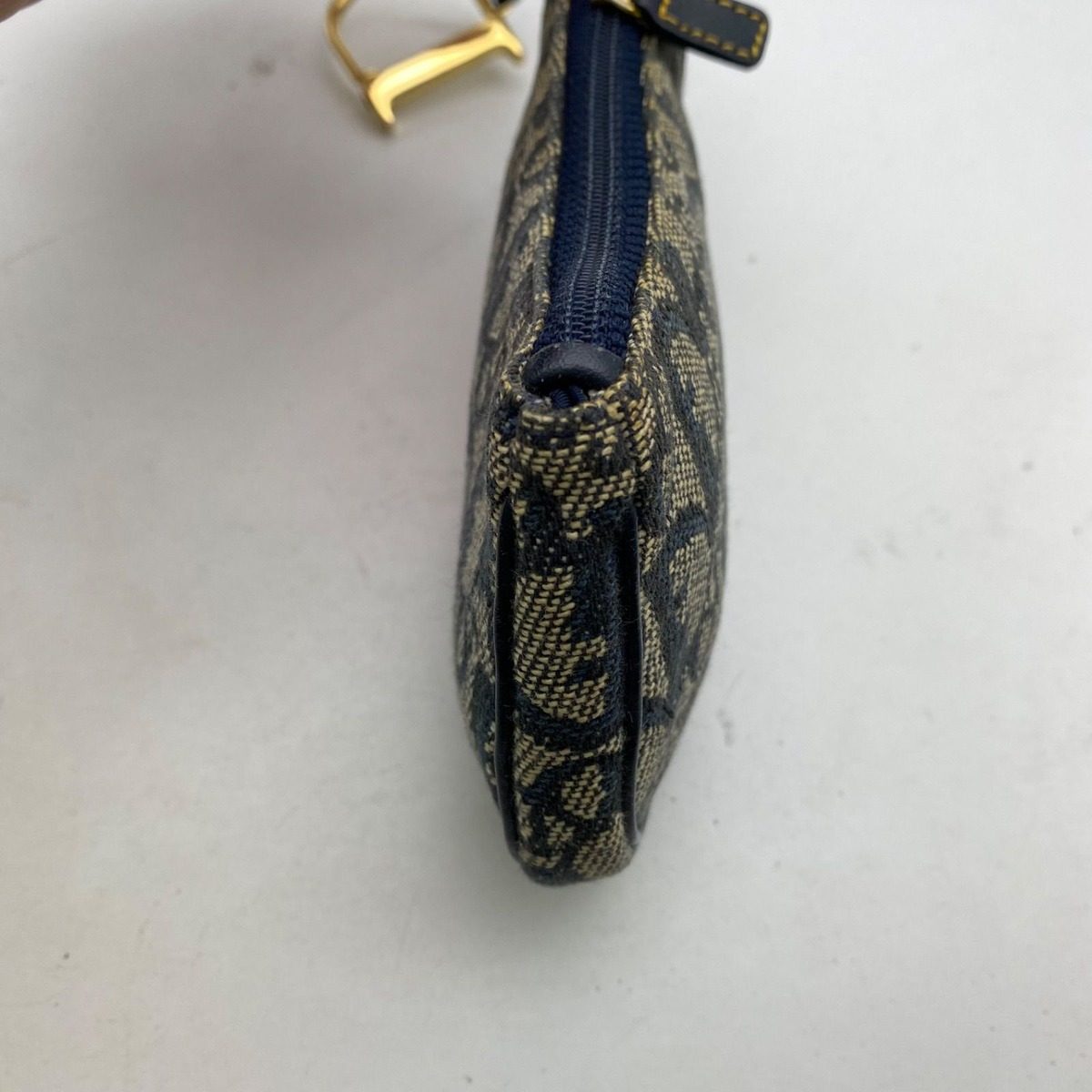 Dior Coin Case Pouch Saddle Trotter Key Ring — view 5